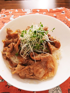 豚丼-レシピのメイン写真