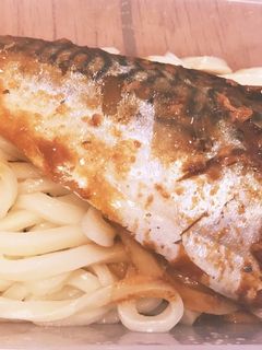 サバ味噌のっけうどん-レシピのメイン写真