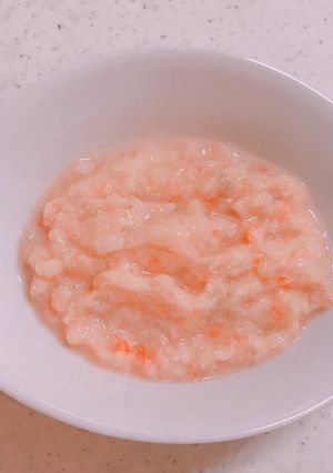 離乳食7か月～　鮭とさつまいものミルク煮-レシピのメイン写真