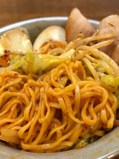 お家で簡単!食べるラー油混ぜそば!-レシピのメイン写真