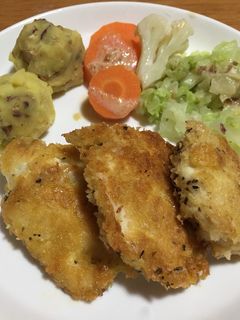 鶏胸で揚げない簡単チキンカツ-レシピのメイン写真