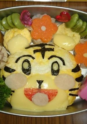 しまじろう キャラ弁 幼稚園お弁当-レシピのメイン写真
