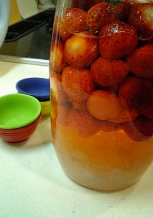 果実酢（いちごバージョン）-レシピのメイン写真