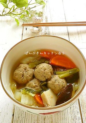 ちょこっと薬膳風♪いわしのつみれ汁-レシピのメイン写真