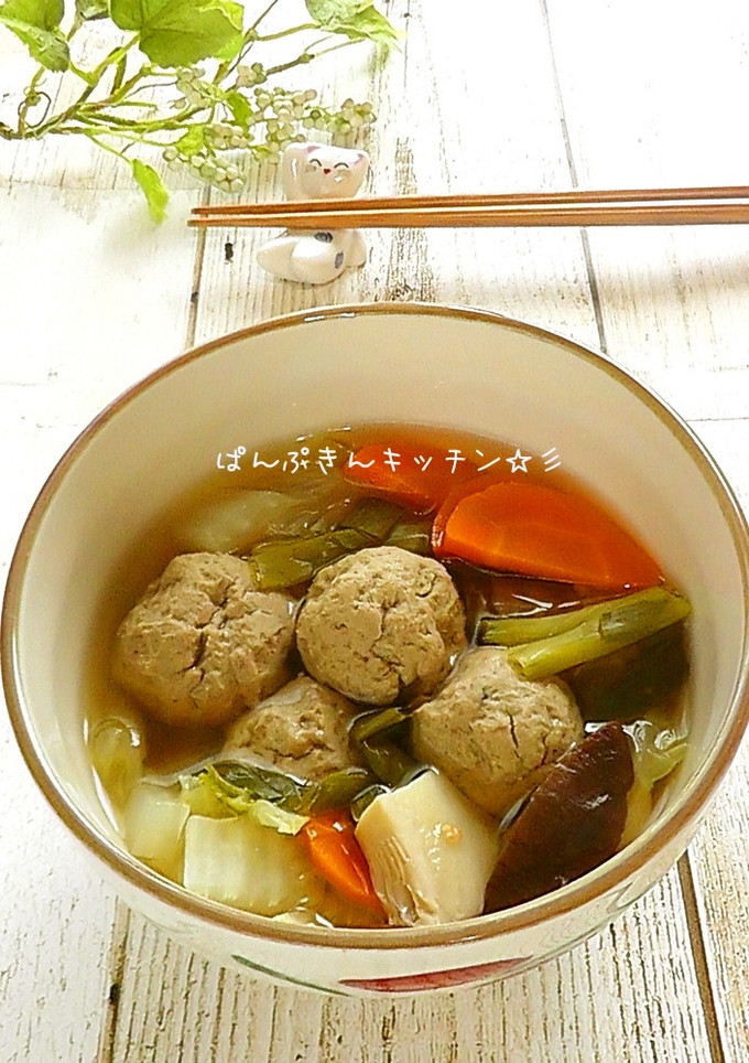 ちょこっと薬膳風♪いわしのつみれ汁-レシピのメイン写真