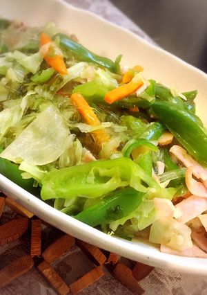 サッポロ一番でお変わり 野菜春雨の煮込み-レシピのメイン写真
