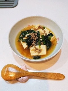 豆腐のそぼろあんかけ-レシピのメイン写真