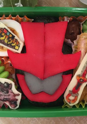 ルパンレンジャー☆キャラ弁-レシピのメイン写真