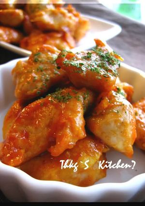ムネ肉やわらか♥『ケチャップ炒め』-レシピのメイン写真