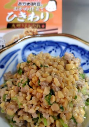 給食で大人気 納豆煮-レシピのメイン写真