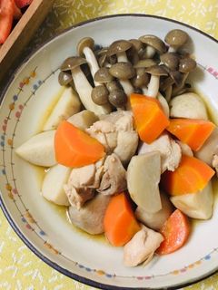 5分×3煮の鶏肉と里芋の煮っころがし♡-レシピのメイン写真
