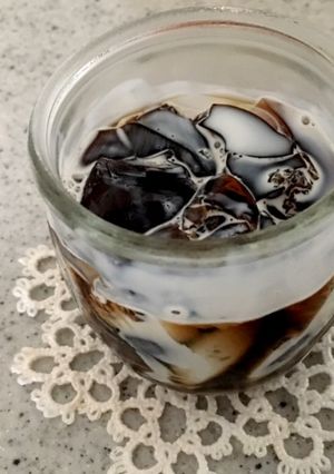 息子のためのカフェインレスコーヒーゼリー-レシピのメイン写真