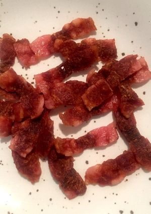 レンチンで作るカリカリベーコン-レシピのメイン写真