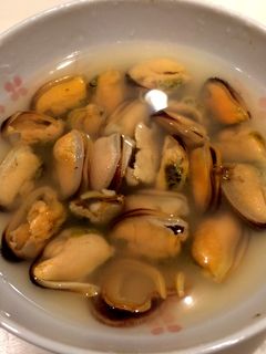 レンジで簡単!冷凍ムール貝のワイン蒸し-レシピのメイン写真