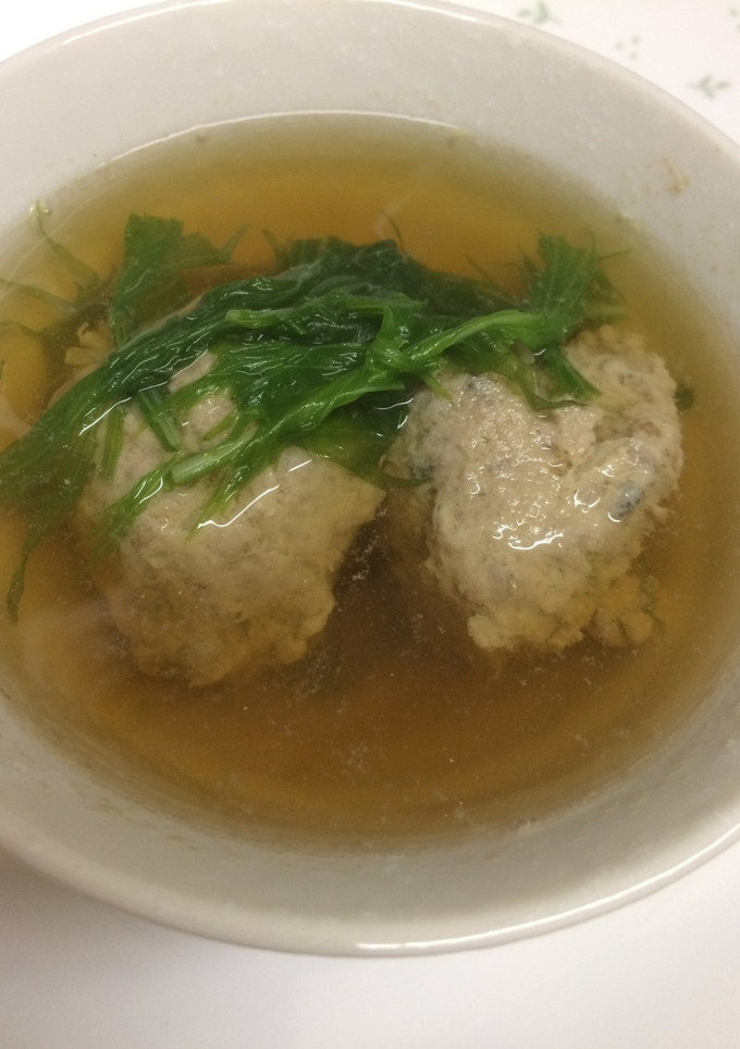 水菜のイワシつみれ汁【JAほこた】-レシピのメイン写真