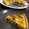 サーモンとホウレンソウのキッシュ