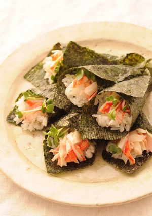 きび酢手巻き-レシピのメイン写真