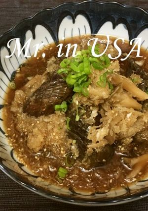 なすの煮びたしきのこ入り-レシピのメイン写真