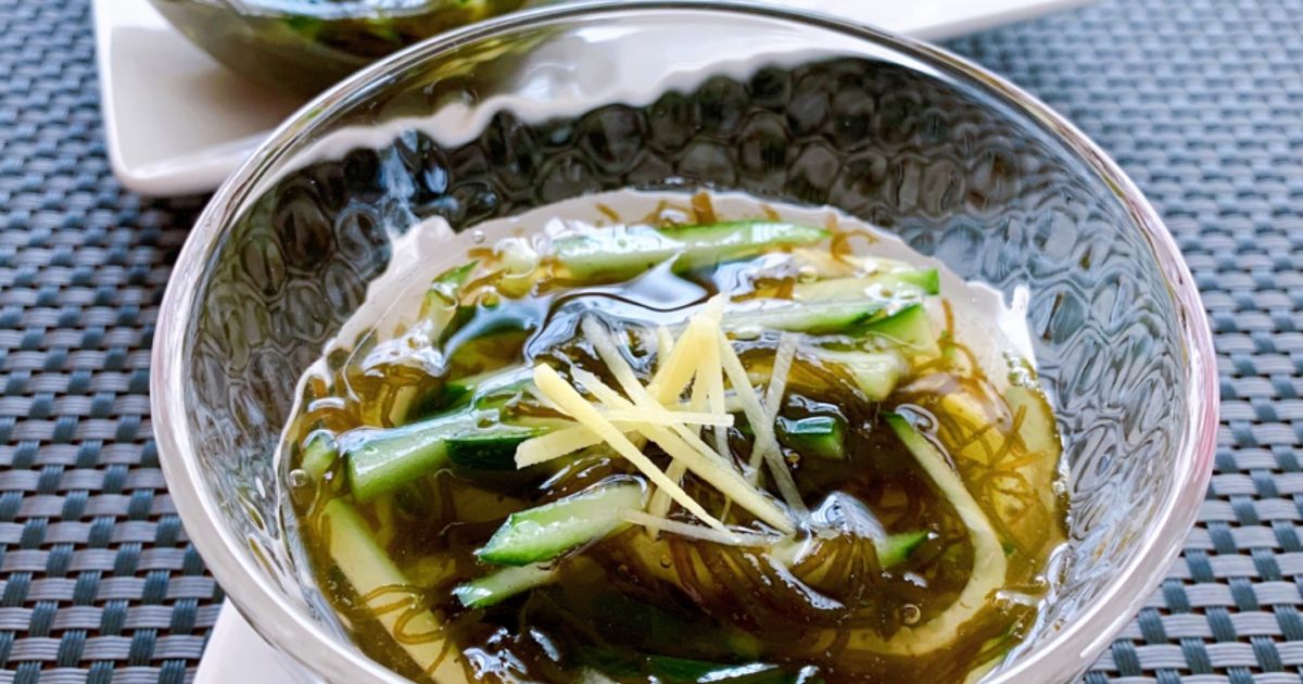 きゅうり入り☆簡単もずく酢 by とまぷり☆ 【クックパッド】 簡単