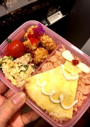 美女と野獣ベルドレス キャラ弁-レシピのメイン写真