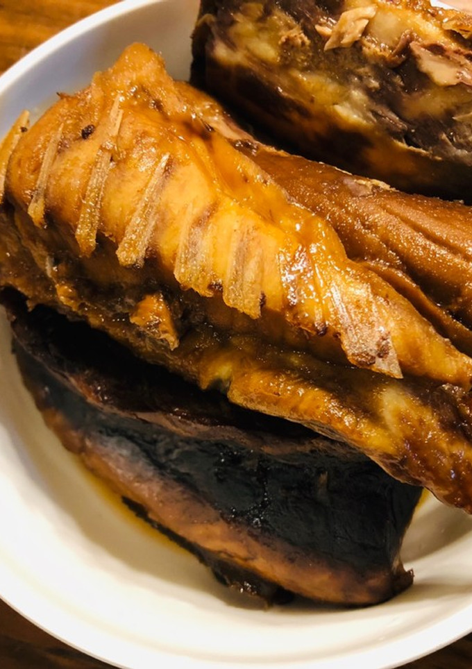 めかじきと鮪の粗煮-レシピのメイン写真