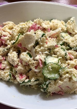 糖質オフなポテトサラダ風おからサラダ-レシピのメイン写真