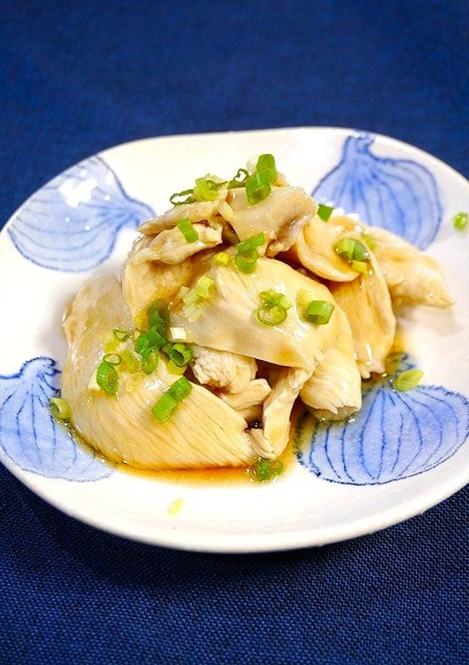簡単！蒸し鶏のすっぱ生姜餡かけ-レシピのメイン写真