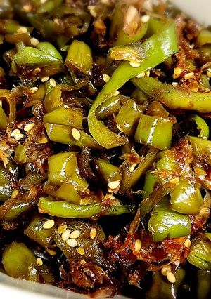 ピーマンの佃煮-レシピのメイン写真