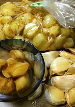 大量消費&保存に♪ニンニクの醤油漬け-レシピのメイン写真