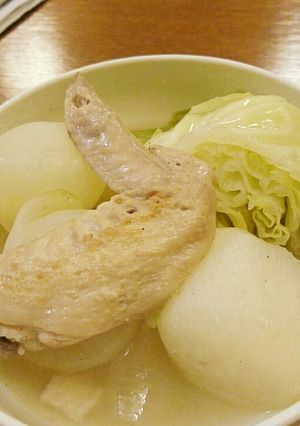 鳥と野菜のスープ-レシピのメイン写真