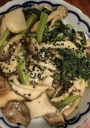 キノコ丼-レシピのメイン写真