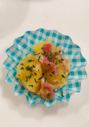 お弁当に★ベーコンポテト豆乳煮!?簡単♪-レシピのメイン写真