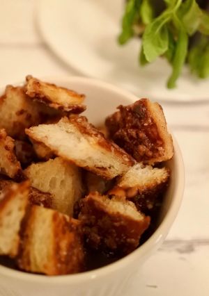 残飯なんて言わせない。パンの耳ラスク-レシピのメイン写真