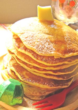 ミルキーなスイートポテトパンケーキ♪-レシピのメイン写真