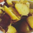 ココナッツ風味の大学芋