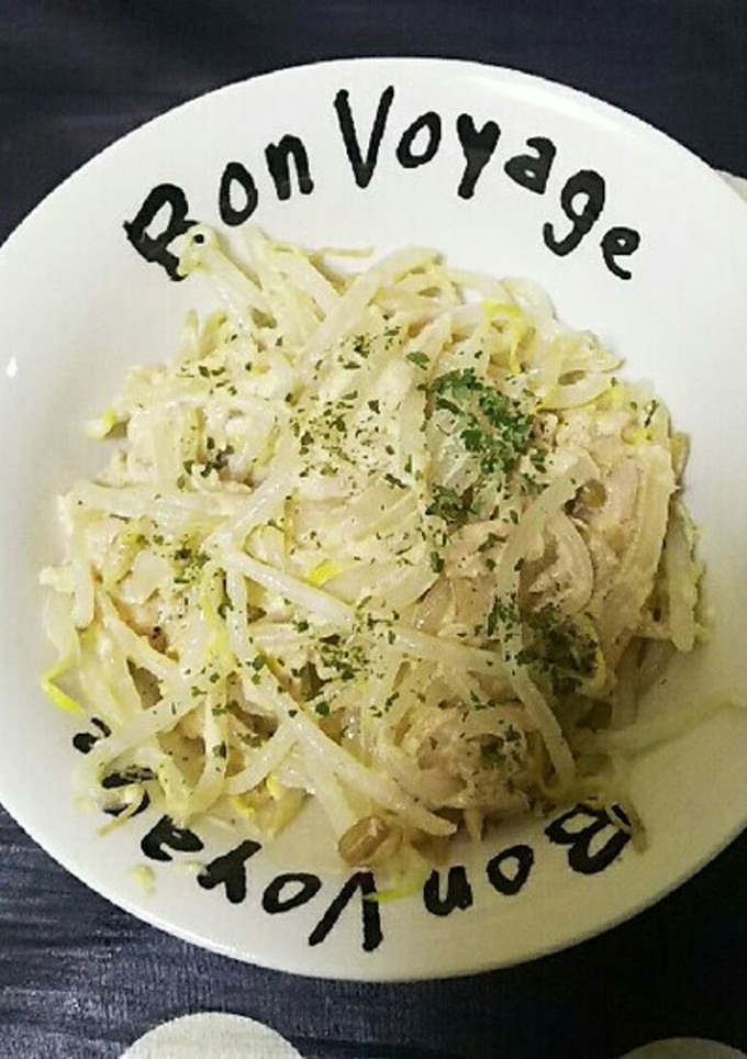 もやしとツナのみそマヨあえ-レシピのメイン写真