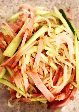 常備菜◎もやしと焼き豚のナムル♪-レシピのメイン写真