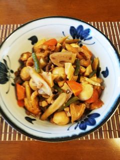 切って入れるだけ!圧力鍋で筑前煮-レシピのメイン写真