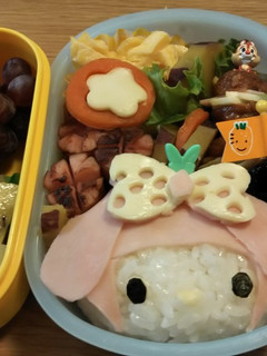 マイメロ弁当-レシピのメイン写真
