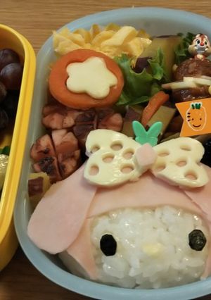 マイメロ弁当-レシピのメイン写真