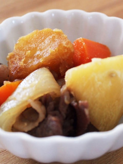 水なし出汁なし☆ほっくり肉じゃが-レシピのメイン写真
