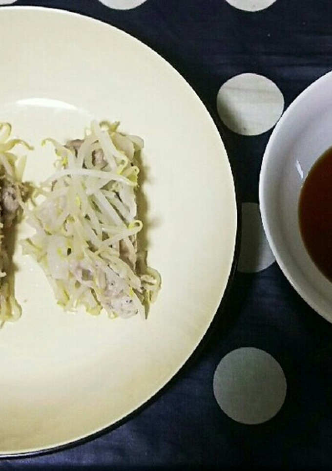 もやしと豚肉の重ね蒸し-レシピのメイン写真