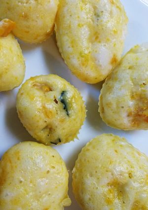 おやつにも離乳食にも！簡単米粉蒸しパン☆-レシピのメイン写真