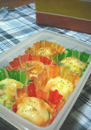 お弁当おかず。マッシュポテトグラタン-レシピのメイン写真