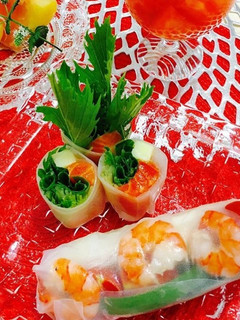 生春巻き ビストロのお気に入りの具材-レシピのメイン写真