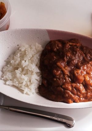 トマトのみで煮た具沢山カレー。-レシピのメイン写真