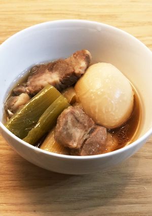 圧力鍋で簡単すぎる豚の角煮-レシピのメイン写真