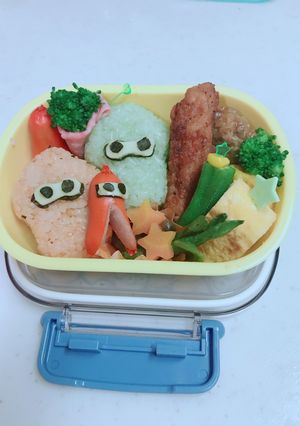 スプラトゥーン弁当-レシピのメイン写真