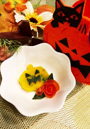 ハロウィンサラダ★離乳食中期・後期-レシピのメイン写真