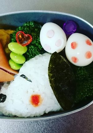 簡単 スヌーピー キャラ弁-レシピのメイン写真